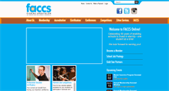 Desktop Screenshot of faccs.org